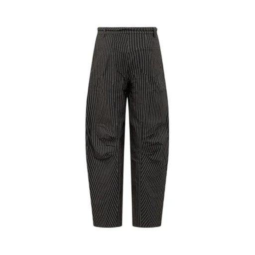 Rotate Striped High-Waist Pants