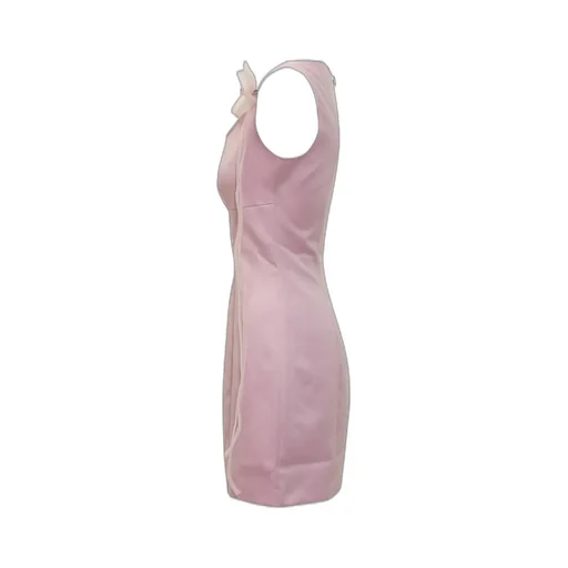 Rotate Satin Flower Dress