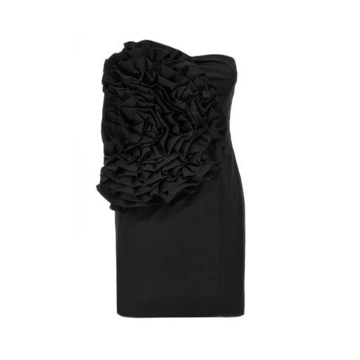 Rotate Floral Accent Mini Dress