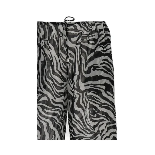 Rotate Light Straight Zebra Print Pants