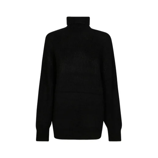 Rotate Logo Patch Turtleneck Jumper