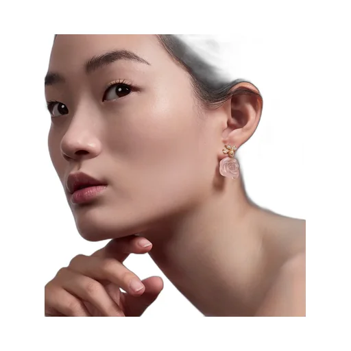 Rose Dior Pré Catelan Earrings