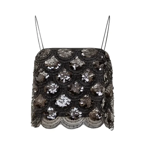Rotate Sequin Embellished Top