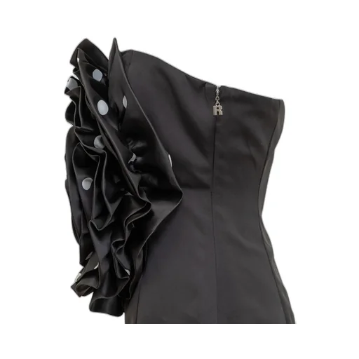Rotate Ruffled One-Shoulder Dress