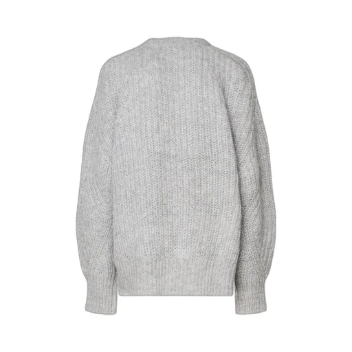 Rotate Logo-Intarsia Crewneck Jumper