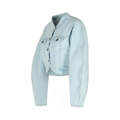 Rotate Round Sleeve Denim Jacket