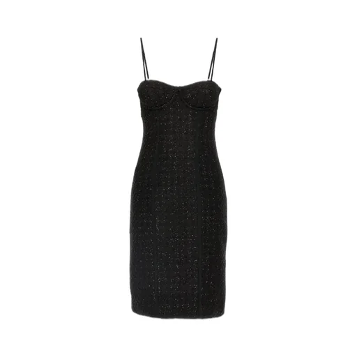 Rotate Sequin-Embellished Spaghetti Strap Mini Dress
