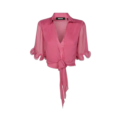 Rotate Chiffon Tied Top