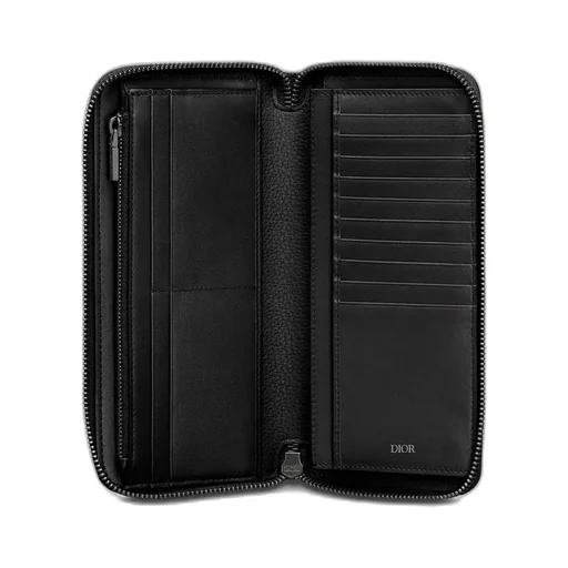Long Vertical Zipped Wallet