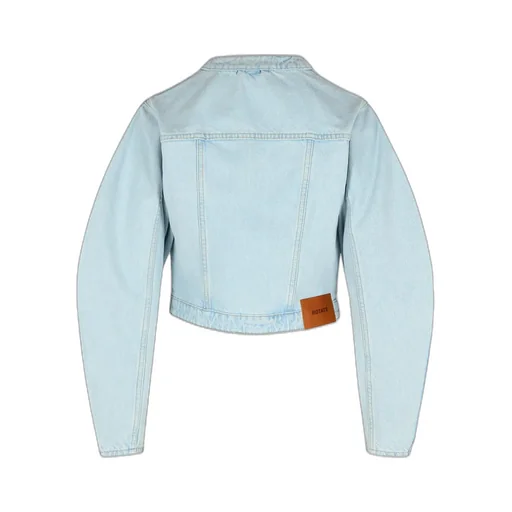 Rotate Round Sleeve Denim Jacket