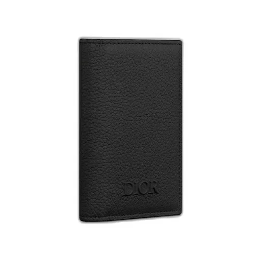 Dior Privé Vertical Bifold Card Holder