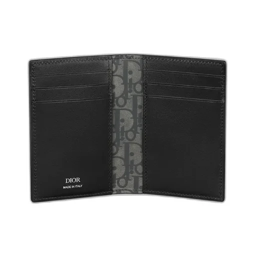 Dior Privé Vertical Bifold Card Holder