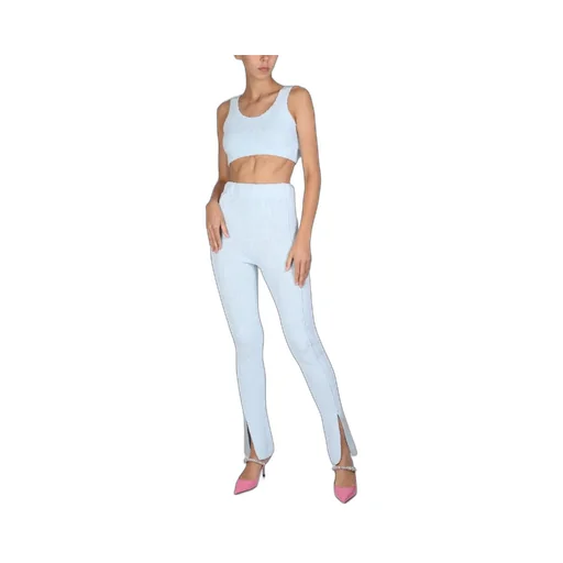 Rotate Aliciana Slit Detailed Pants