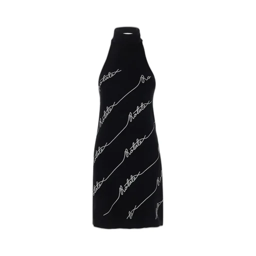 Rotate Sequin Logo Mini Dress