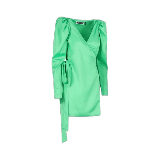 Rotate Bridget V-Neck Wrap Mini Dress