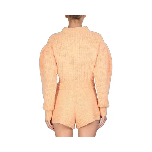 Rotate Adley Logo Intarsia Knit Jumper