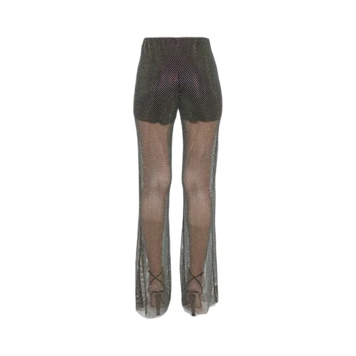 Rotate Mesh Wide-Leg Pant