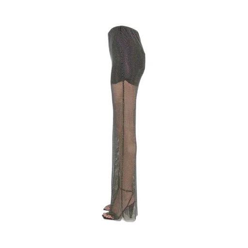 Rotate Mesh Wide-Leg Pant