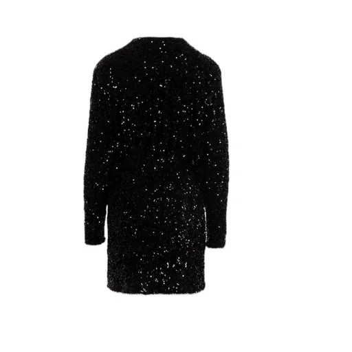 Rotate V-Neck Sequinned Wrap Dress