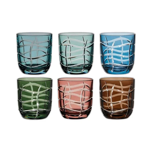 Set Of Six Small Glasses