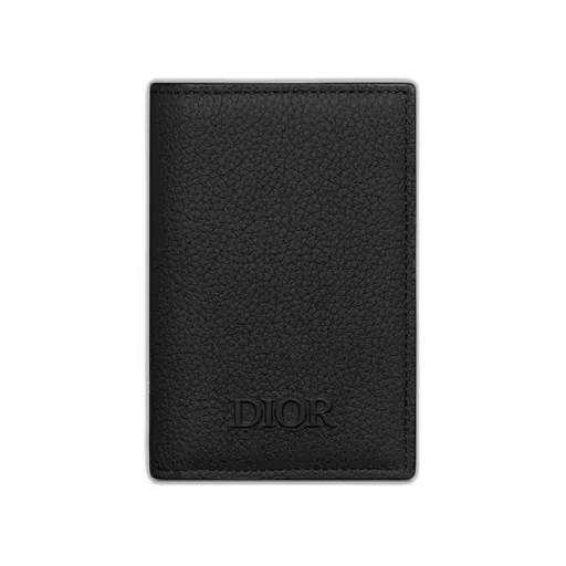 Dior Privé Vertical Bifold Card Holder