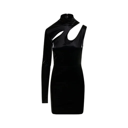 Rotate Cut-Out One Shoulder Mini Dress