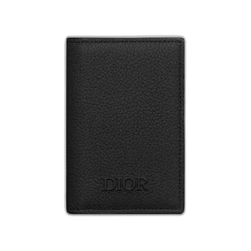 Dior Privé Vertical Bifold Card Holder