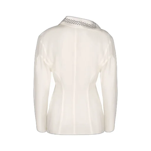 Rabanne Stud Detailed Long-Sleeved Top