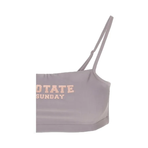 Rotate Sunday Logo Print Sports Bra