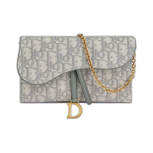 Small Saddle Pouch With Chain