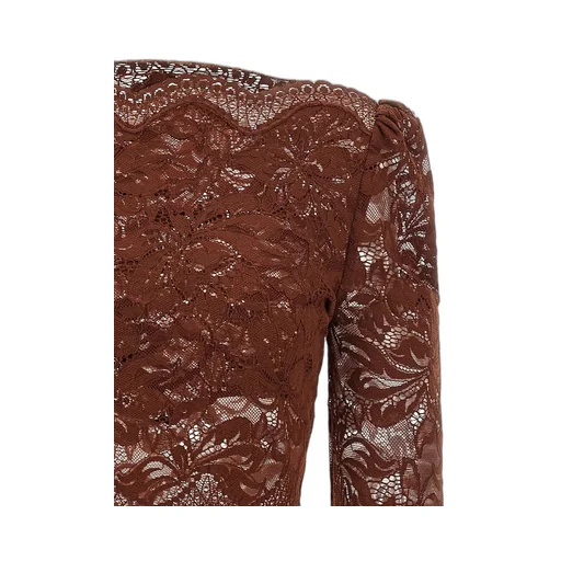 Rabanne Crop Lace Top