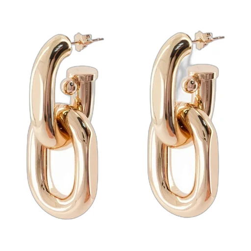 Rabanne Double Xl Link Earrings