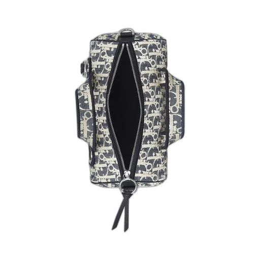 Zipped Messenger Bag