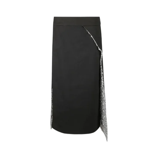 Rabanne Asymmetric Side Slit Skirt
