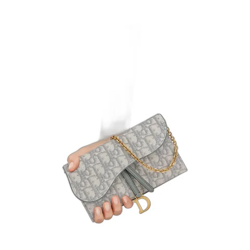 Small Saddle Pouch With Chain