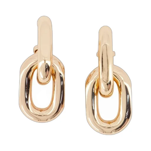 Rabanne Double Xl Link Earrings
