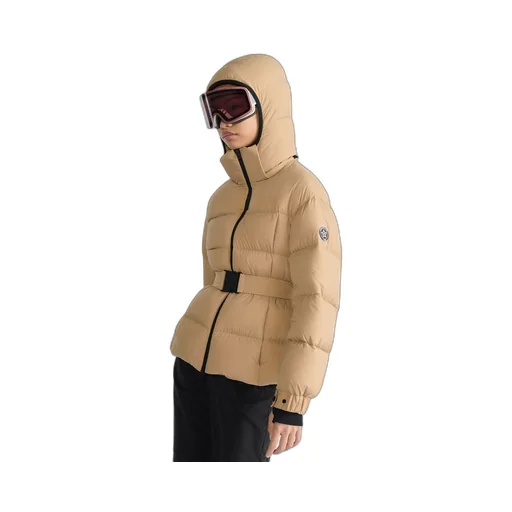 Dioralps Belted Puffer Jacket With Hood