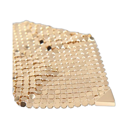 Rabanne Chained Mesh Earrings