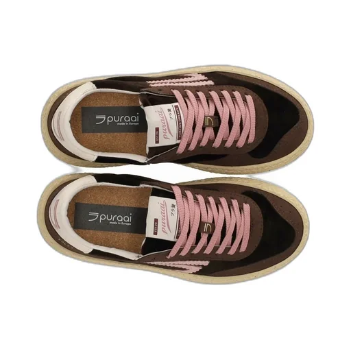 Puraai Polly Lace-Up Sneakers