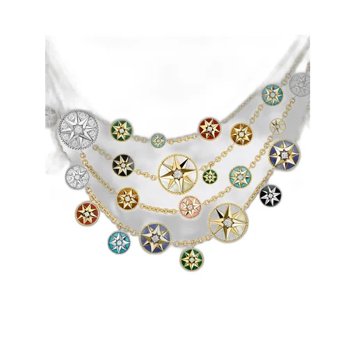 Rose Des Vents Plastron Necklace