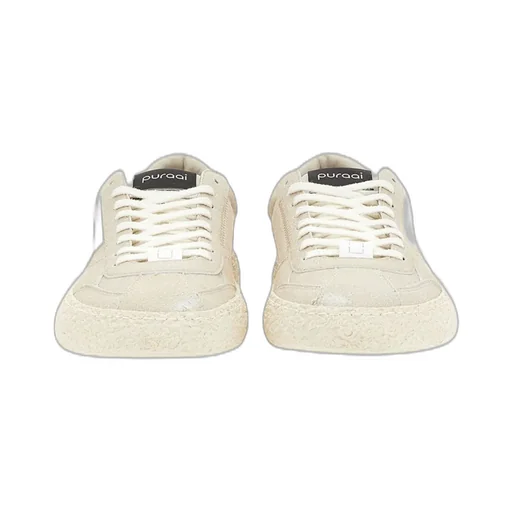 Puraai Almond-Toe Lace-Up Sneakers