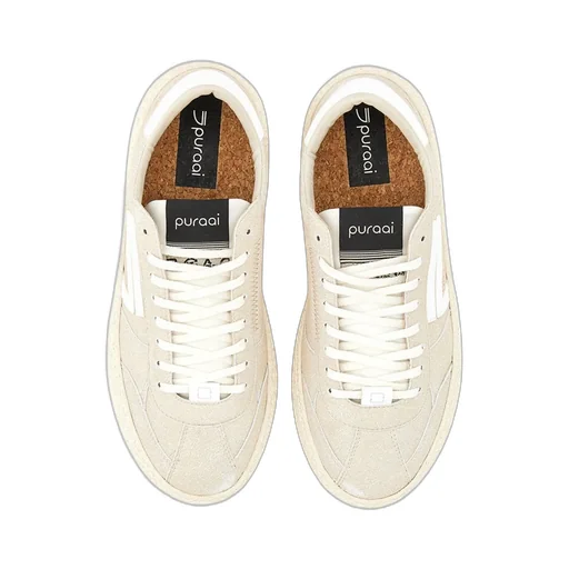 Puraai Almond-Toe Lace-Up Sneakers