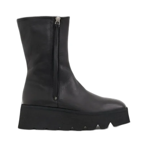 Puro Chunky Zip-Up Ankle Boots