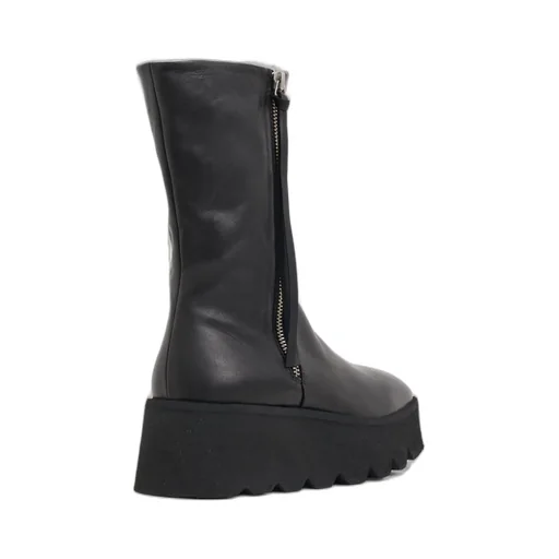 Puro Chunky Zip-Up Ankle Boots