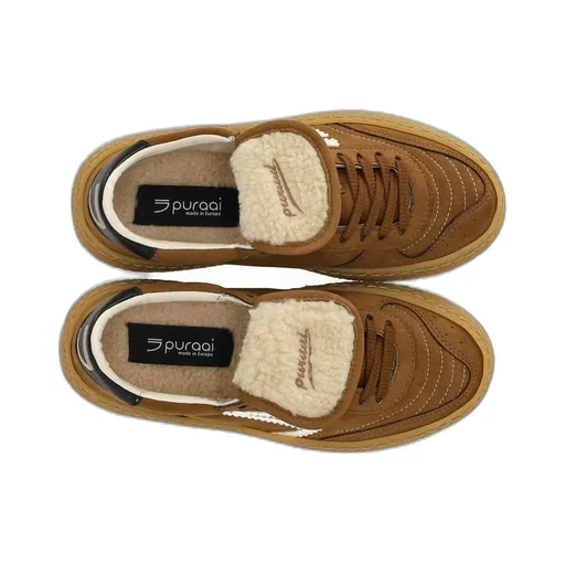 Puraai 4.05 Polly Tab Tongue Lace-Up Sneakers