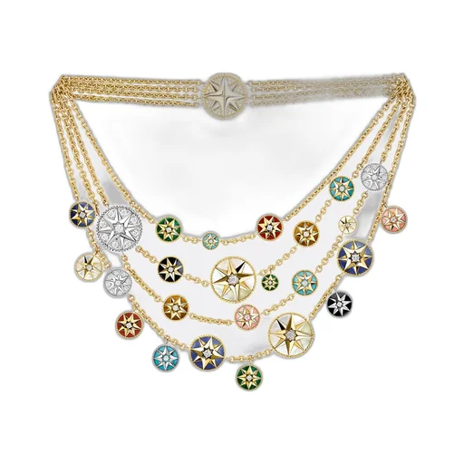 Rose Des Vents Plastron Necklace