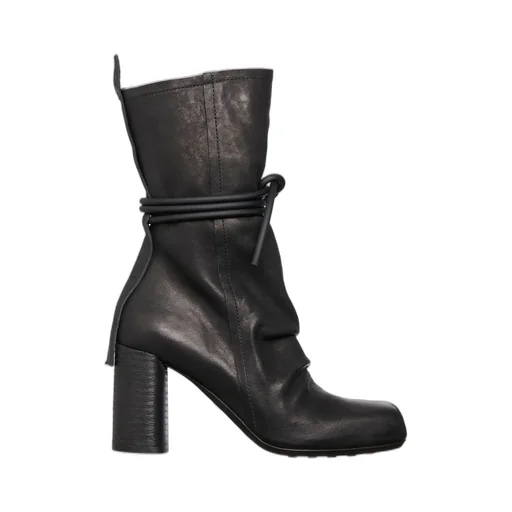 Puro Strapped Heeled Boots