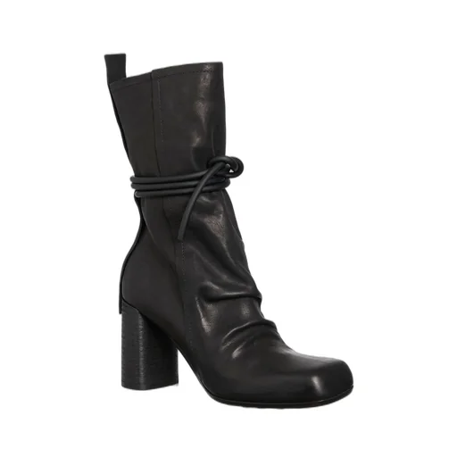Puro Strapped Heeled Boots