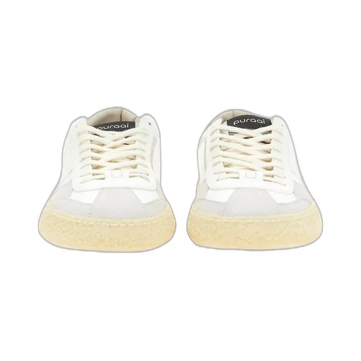 Puraai Logo Printed Lace-Up Sneakers