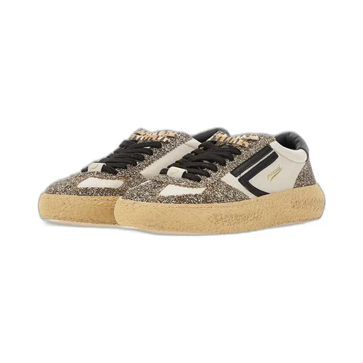 Puraai Vintage Glitter Sneakers